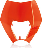 Headlight Mask - Acerbis Compatible Avec Ktm 500 Exc-F (2008-2013)