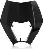 Headlight Mask - Acerbis Compatible With Ktm 530 Exc-F (2008-2011)
