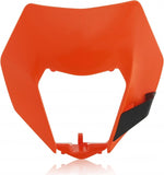 Headlight Mask - Acerbis Compatible With Ktm 250 Exc (2014-2016)