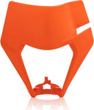 Headlight Mask - Acerbis Compatible Avec Ktm 500 Exc-F (2020-2023)