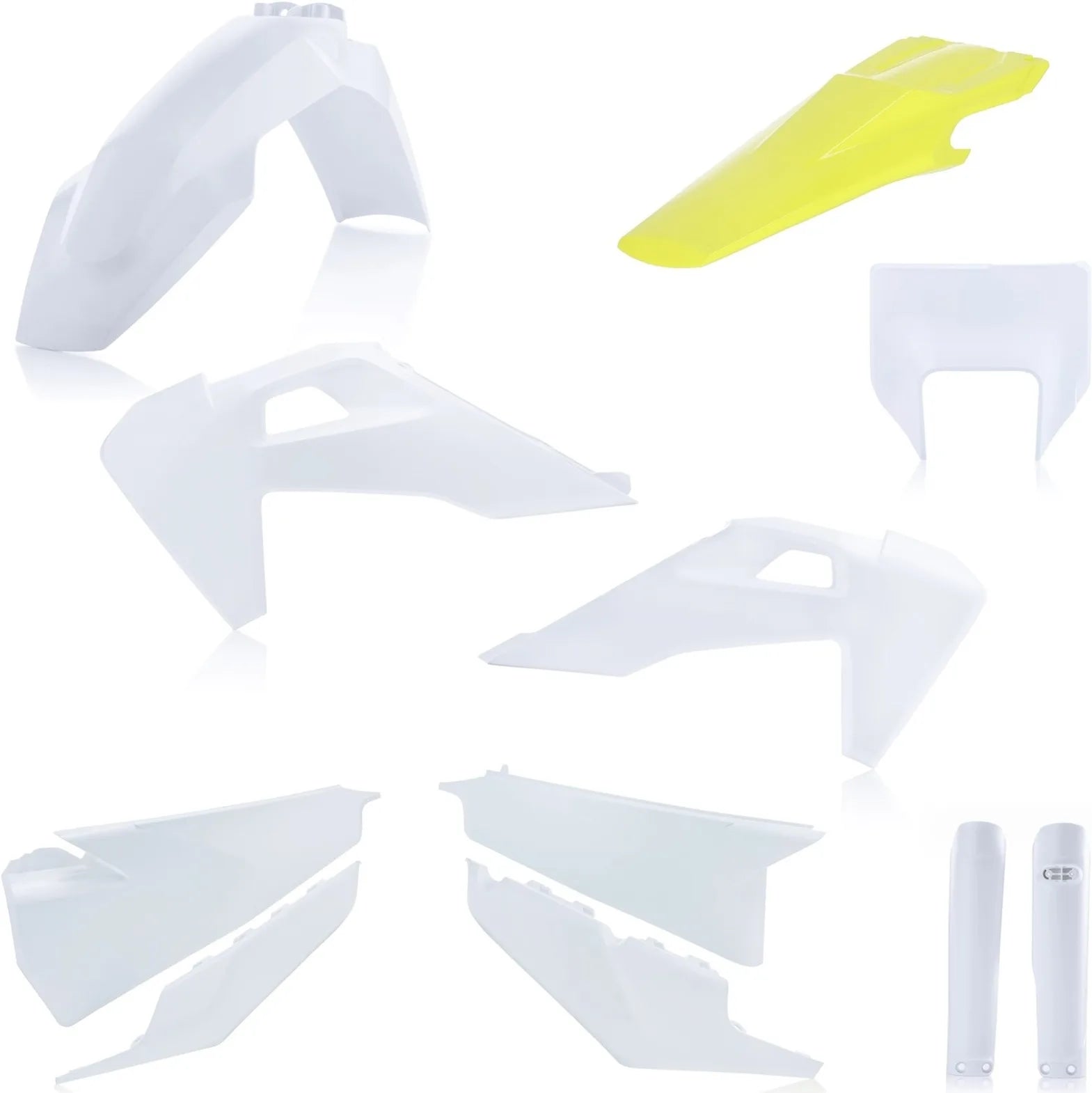 Kit Cache Carenage Complete - Acerbis Compatible Avec Husqvarna Te 250 I (2020-2023)