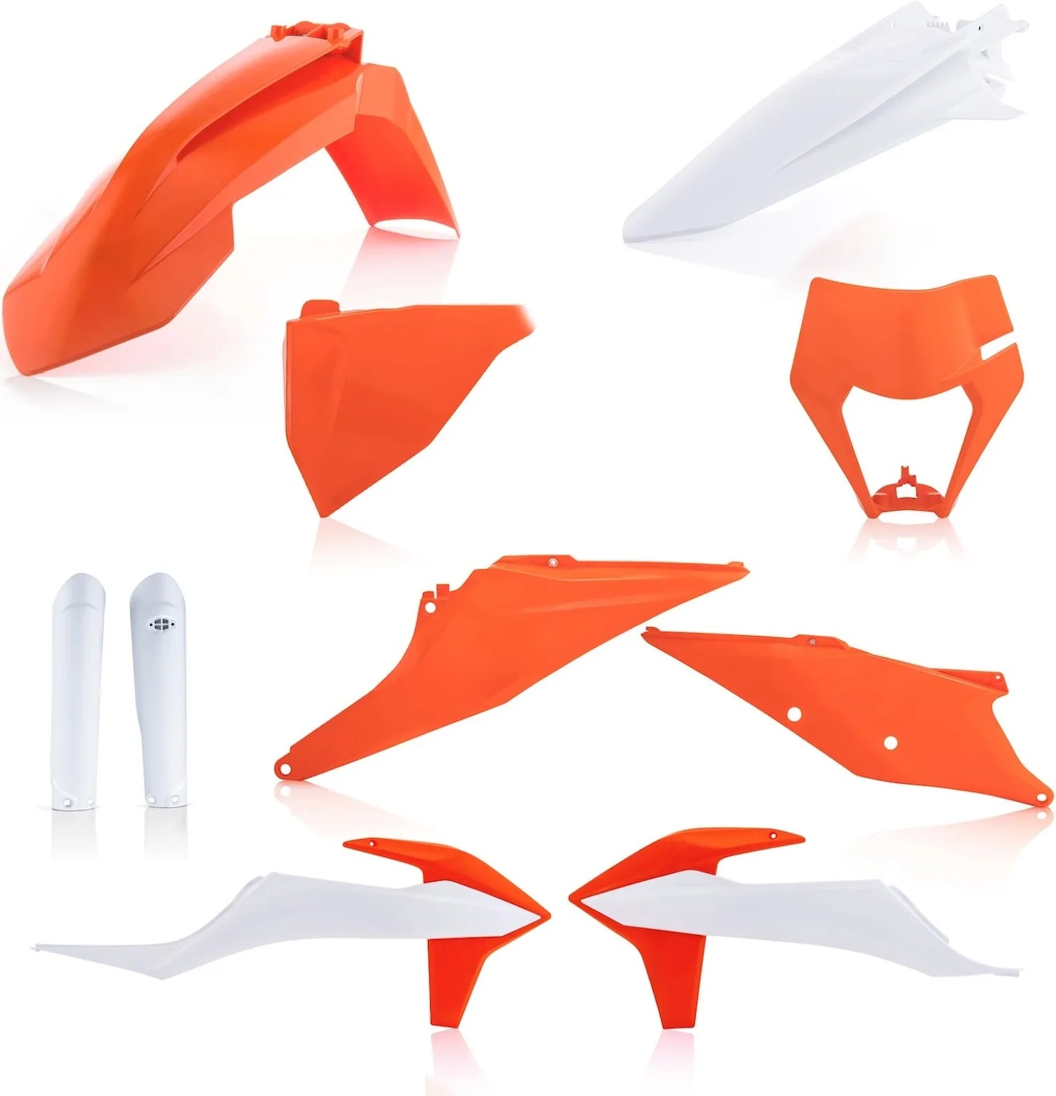 Kit Cache Carenage Complete - Acerbis Compatible Avec Ktm 300 Xc-W Tpi (2020-2023)