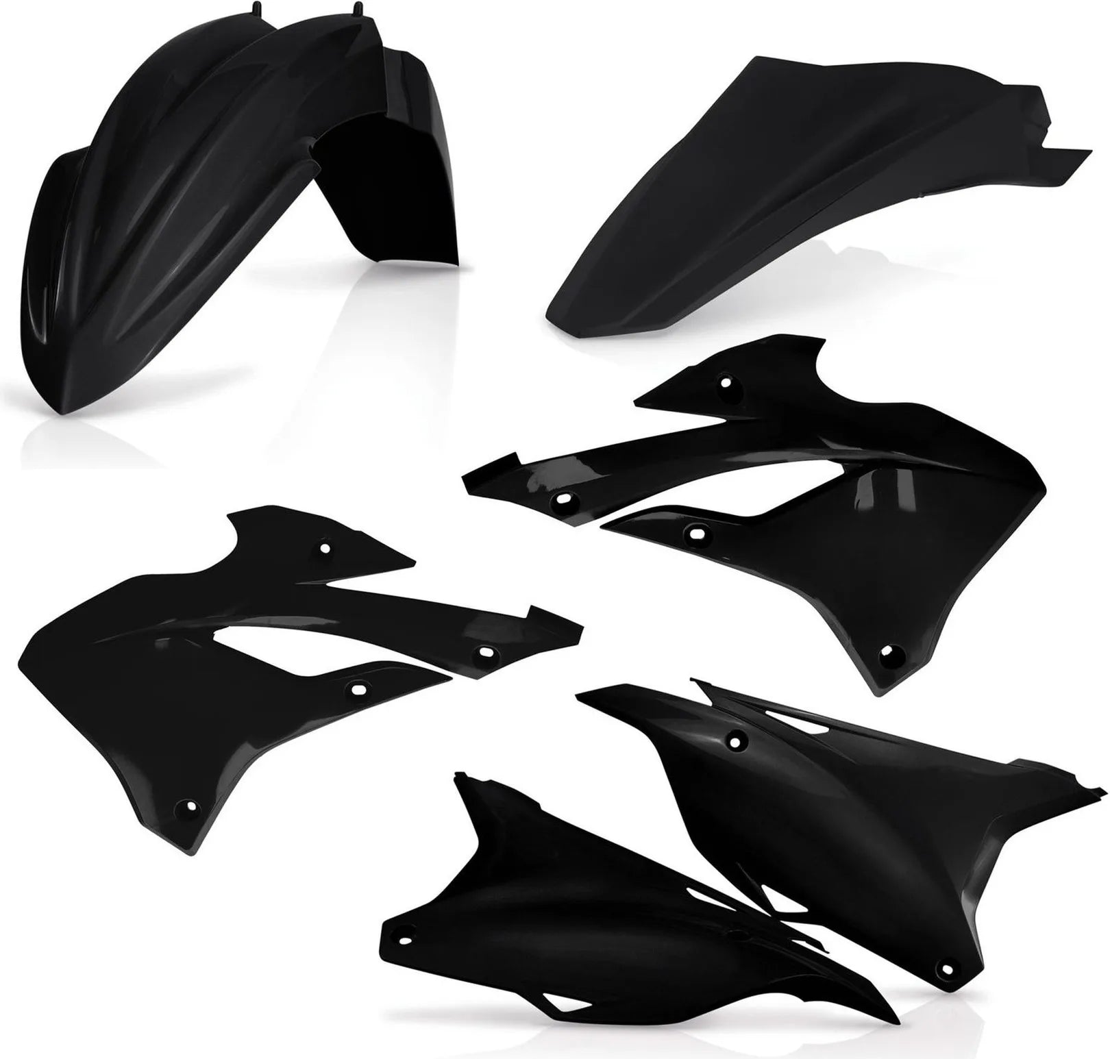 Kit Cache Carenage - Acerbis Compatible Avec Kawasaki Kx 112 (2022-2024)
