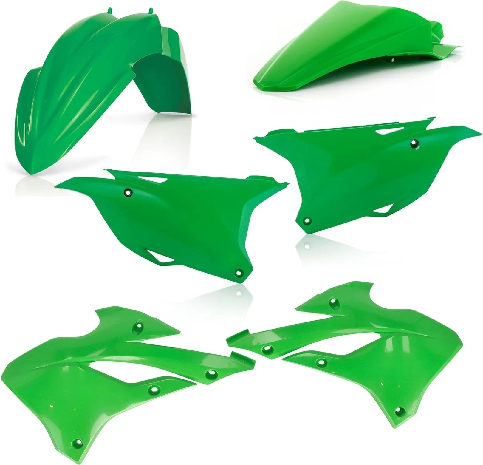 Kit Cache Carenage - Acerbis Compatible Avec Kawasaki Kx 112 (2022-2024)