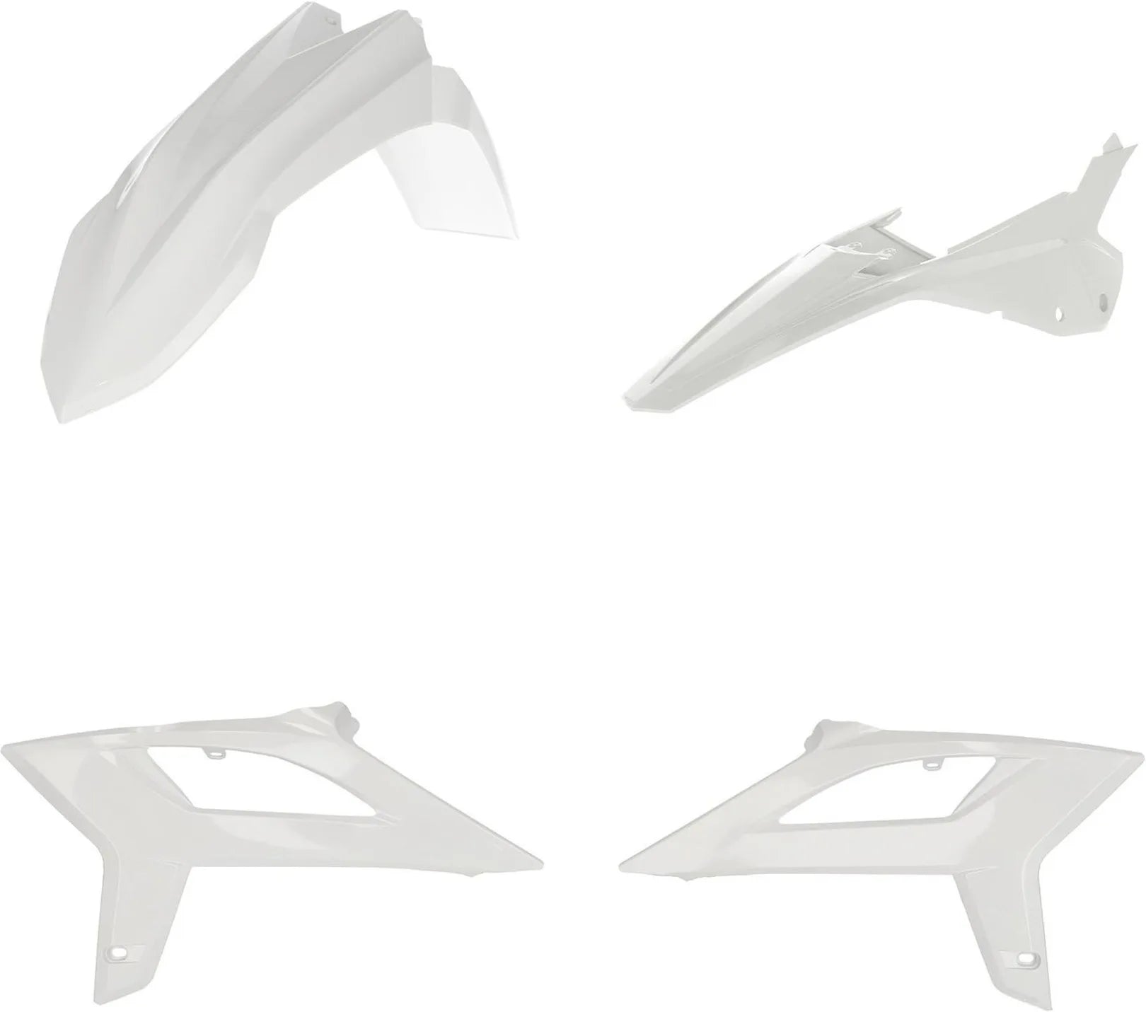 Kit Cache Carenage - Acerbis Compatible Avec Beta Rr 125 2T (2020-2022)