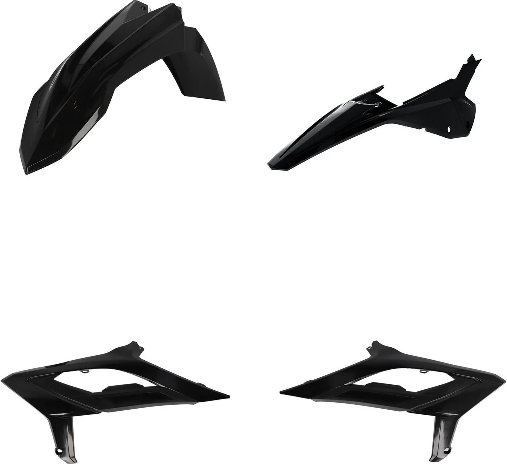 Kit Cache Carenage - Acerbis Compatible Avec Beta Rr 250 2T (2023-2024)