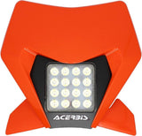 Headlight Mask - Acerbis Compatible With Ktm 500 Exc-F (2024-2025)