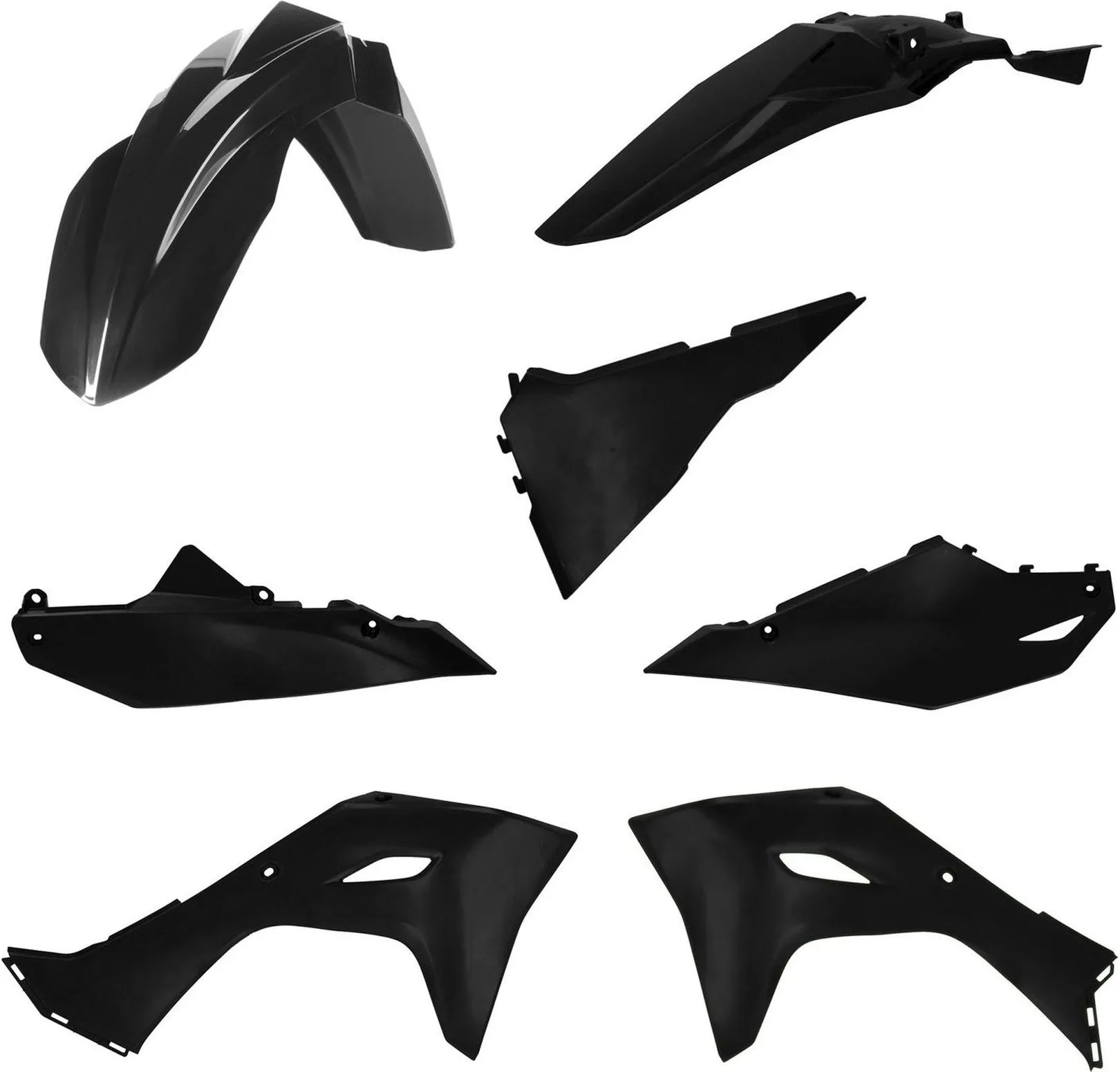 Kit Cache Carenage - Acerbis Compatible Avec Kawasaki Kx 450 (2024-2025)