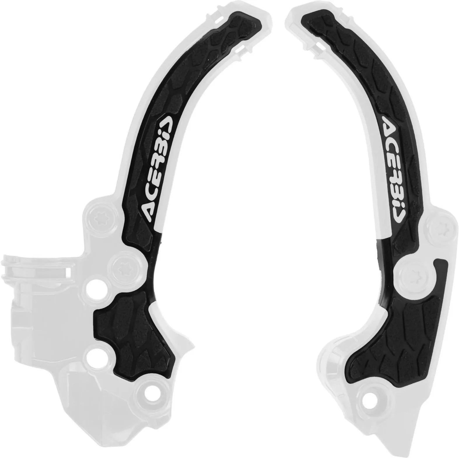X-Grip Protecteur De Cadre - Acerbis Compatible Avec Husqvarna Tc 50 (2024-2025)