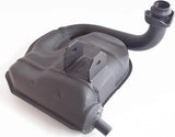 Système D'Échappement Complet Non Catalysé Et Sans Homologation Acoustique Sitoplus Acier - Leovince Compatible Avec Piaggio Vespa 125 T5