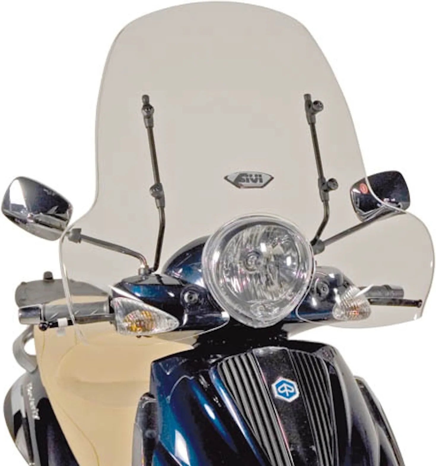 Pare-Brise Incolore 103A - Givi Compatible Avec Piaggio Beverly Tourer 125 - 250 (2008-2010)