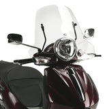 Wind-Screen - Kappa Moto Compatible With Piaggio Beverly Tourer 300 - 400 (2008-2010)