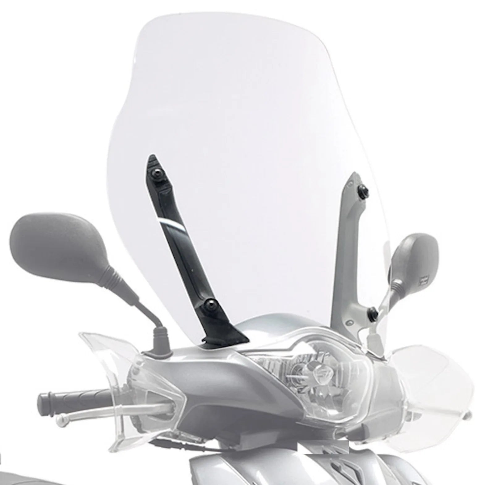 Pare-Brise - Kappa Moto Compatible Avec Honda Sh 125 - 150 I Abs (2012-2016)