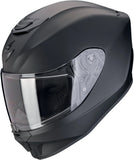 Casque Intégral Pour Moto Scorpion Exo Exo-Jnr Air Polycarbonate Noir Solid Taille M