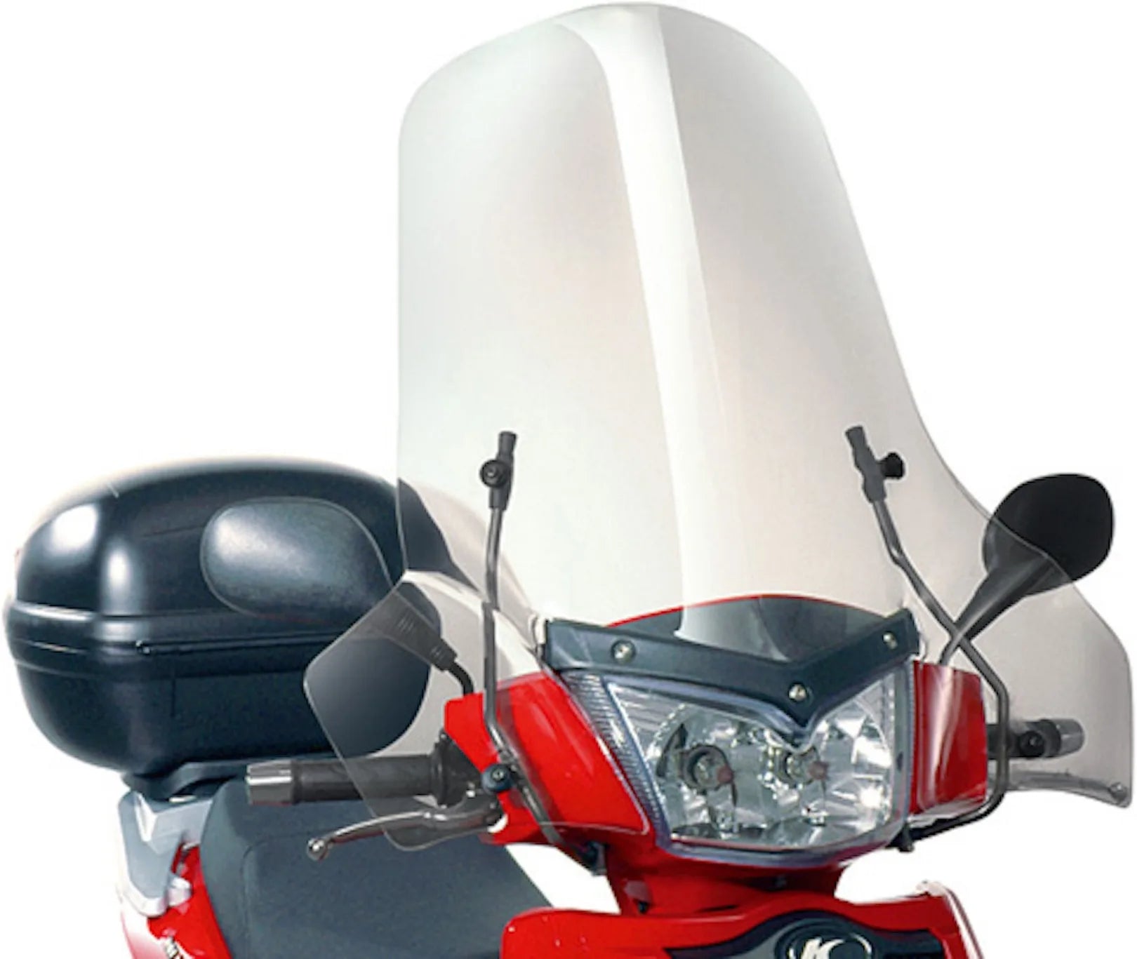 Pare-Brise - Kappa Moto Compatible Avec Kymco People S 50 - 125 - 200 (2005-2015)