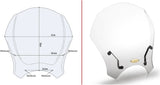Bulle Universelle Incolore - Givi Compatible Avec Honda Cmx 500 Rebel (2020-2024)