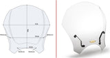 Universal Transparent Wind-Screen - Givi Compatible With Benelli Leoncino 800 (2022-2024)