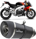 Échappement Sans Homologation Sonore Factory S Carbon Fiber Embout Carbon Fiber - Leovince Compatible Avec Aprilia Rsv4 1100 (2021-2024)
