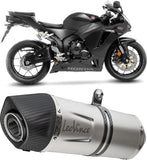 Échappement Sans Homologation Sonore Lv One Evo Acier Embout Carbon Fiber - Leovince Compatible Avec Honda Cbr 600 Rr (2024-2026)