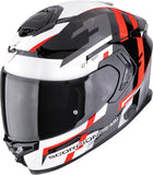 Full-Face Motorcycle Helmet Scorpion Exo Exo-Gt Sp Air Ultra Tct Black Red Tornado Size Xl
