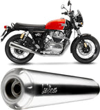 Dual Exhaust System With Sound Certification Lv One Evo Stainless Steel Carbon Fiber End Cap - Leovince Compatible With Yamaha Fjr 1300 A - As (2001-2015)