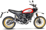 Échappement Sans Homologation Sonore Lv-10 Acier Embout Acier - Leovince Compatible Avec Ducati Scrambler 800 Desert Sled (2017-2020)