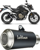 Échappement Sans Homologation Sonore Lv One Evo Carbon Fiber Embout Carbon Fiber - Leovince Compatible Avec Bmw F 800 Gs - Adventure (2008-2016)