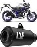 Échappement Sans Homologation Sonore Lv Corsa Carbon Fiber Embout Acier - Leovince Compatible Avec Aprilia Rsv4 1000 Rr (2019-2020)