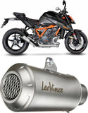 Échappement Sans Homologation Sonore Lv-10 Acier Embout Acier - Leovince Compatible Avec Ktm 1290 Super Duke R (2020)