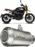 Échappement Sans Homologation Sonore Lv-10 Acier Embout Acier - Leovince Compatible Avec Moto Morini Seiemmezzo Scr - Str - A2 (2023-2024)