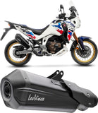 Exhaust Tip Without Sound Certification Lv One Evo Stainless Steel Carbon Fiber End Cap - Leovince Compatible With Kawasaki Z 750 R (2011-2014)