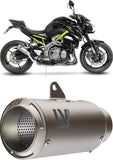 Échappement Sans Homologation Sonore Lv Corsa Titanium Embout Acier - Leovince Compatible Avec Kawasaki Z 900 A2 (2025-2026)