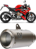 Échappement Sans Homologation Sonore Lv Corsa Titanium Embout Acier - Leovince Compatible Avec Bmw S 1000 R (2021-2024)