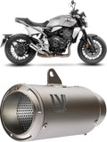 Échappement Sans Homologation Sonore Lv Corsa Titanium Embout Acier - Leovince Compatible Avec Honda Cb 1000 R Neo Sports Café (2018-2024)