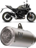 Échappement Sans Homologation Sonore Lv Corsa S Titanium Embout Acier - Leovince Compatible Avec Honda Cb 1000 Hornet - Sp (2025-2026)