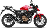 Échappement Sans Homologation Sonore Gp Corsa Evo Acier Noir - Leovince Compatible Avec Honda Cb 500 Hornet (2024-2026)