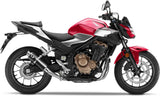 Échappement Sans Homologation Sonore Gp Corsa Carbon Fiber - Leovince Compatible Avec Honda Cb 500 F (2019-2023)