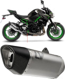 Échappement Sans Homologation Sonore Lv-14 R Titanium Embout Carbon Fiber - Leovince Compatible Avec Kawasaki Z 900 A2 (2018-2024)