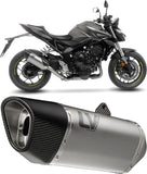 Échappement Sans Homologation Sonore Lv-14 R Titanium Embout Carbon Fiber - Leovince Compatible Avec Honda Cb 1000 Hornet - Sp (2025-2026)