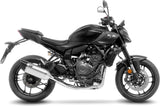 Échappement Sans Homologation Sonore Lv-14 R Titanium Embout Carbon Fiber - Leovince Compatible Avec Yamaha Mt-07 (2025-2026)