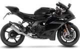 Système D'Échappement Complet Non Catalysé Et Sans Homologation Acoustique Lv-14 R Titanium Embout Carbon Fiber - Leovince Compatible Avec Yamaha Yzf-R9 900 (2025-2026)