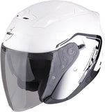 Casque Urban Pour Moto Scorpion Exo Exo-230 Polycarbonate Blanc Noir Cit-E Taille S