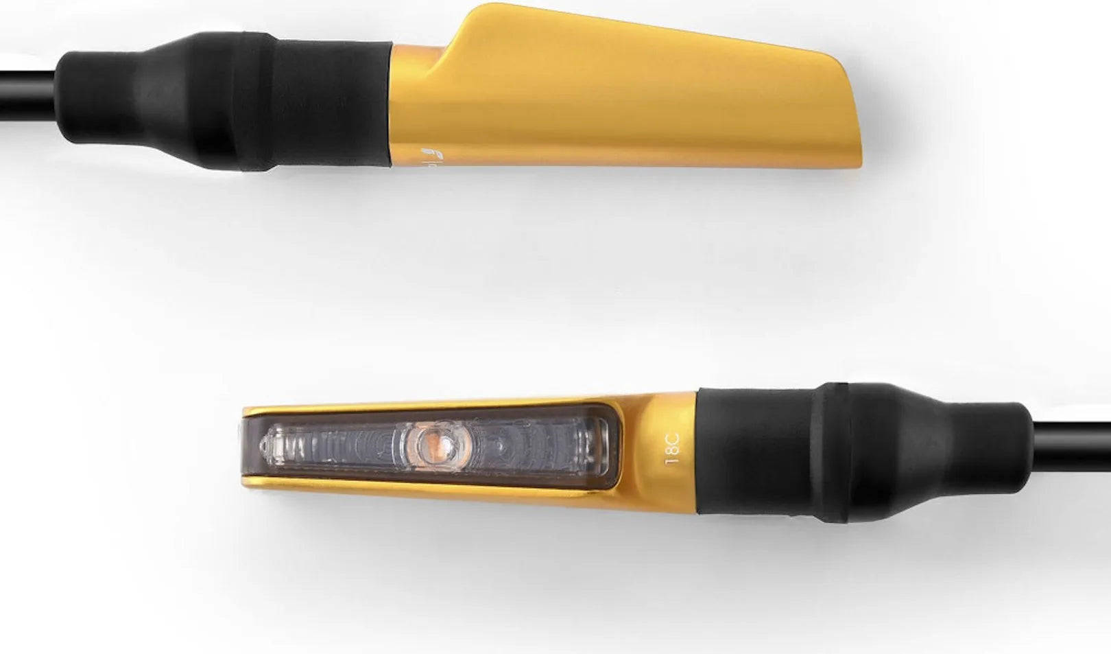 Couple Clignotant Led + Feu Position Avant Corsa L - Rizoma Compatible Avec Ducati Monster 1200 (2014-2016)