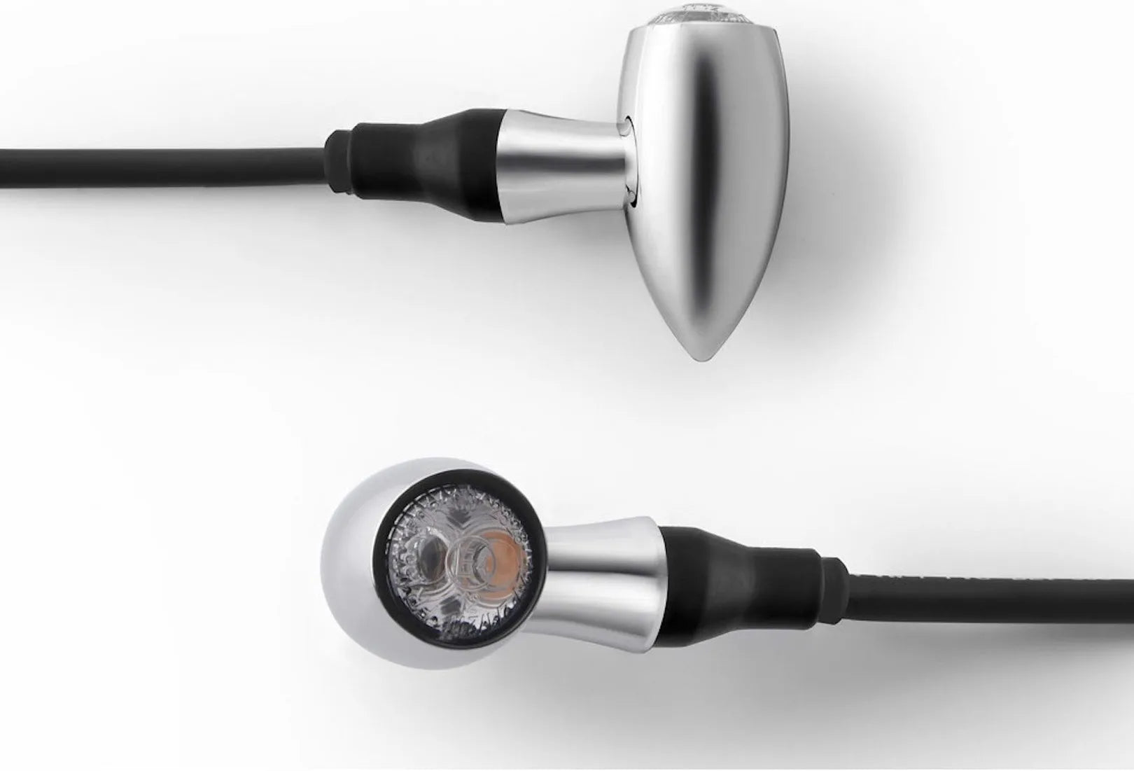 Couple Clignotant Led + Feu Position Avant Club L - Rizoma Compatible Avec Ducati 959 Panigale (2018-2019)
