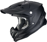Casque Off-Road Pour Moto Scorpion Exo Vx-22 Air Ultra Tct Noir Mat Solid Taille Xs
