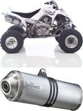 Échappement Sans Homologation Sonore Lv-X Aluminium Embout Acier - Leovince Compatible Avec Yamaha Yfm 700 R Raptor (2006-2012)