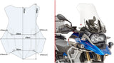 Bulle Incolore - Givi Compatible Avec Bmw R 1200 Gs Adventure (2016-2018)