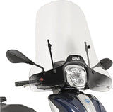 Pare-Brise Incolore - Givi Compatible Avec Piaggio Medley 125 - 150 (2016-2019)