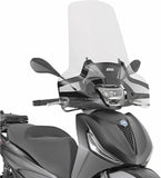 Pare-Brise Incolore - Givi Compatible Avec Piaggio Beverly 300 - 400 Hpe (2021-2024)
