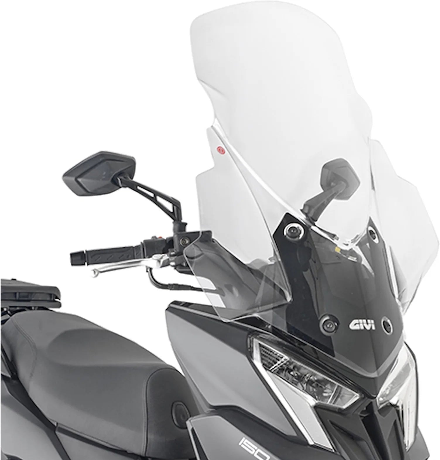 Pare-Brise Incolore - Givi Compatible Avec Kymco Dink 125 - 150 Flat (2023-2024)